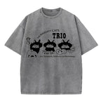 The Naughty Cats Washed T-Shirt