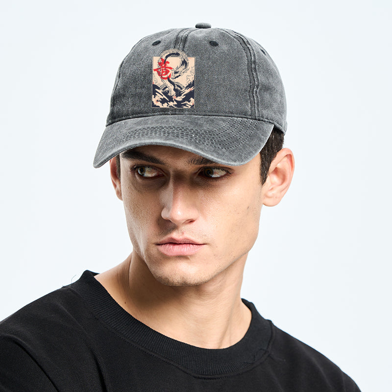 Sea Dragon Japanese Washed Cap