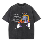 Just Enjoy Washed T-Shirt