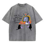 Just Enjoy Washed T-Shirt