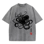 Vintage Octopus Japan Washed T-Shirt
