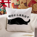 I'm Going To Get Serious Tomorrow Cushion Pillow