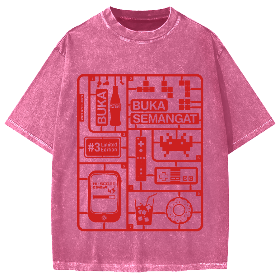 Tokyo Model Panels Vintage Washed T-shirt