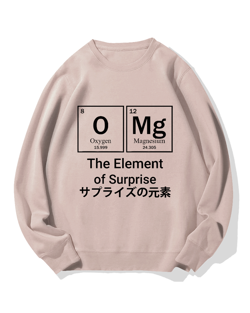 The Element of Surprise Cotton Sweatshirt