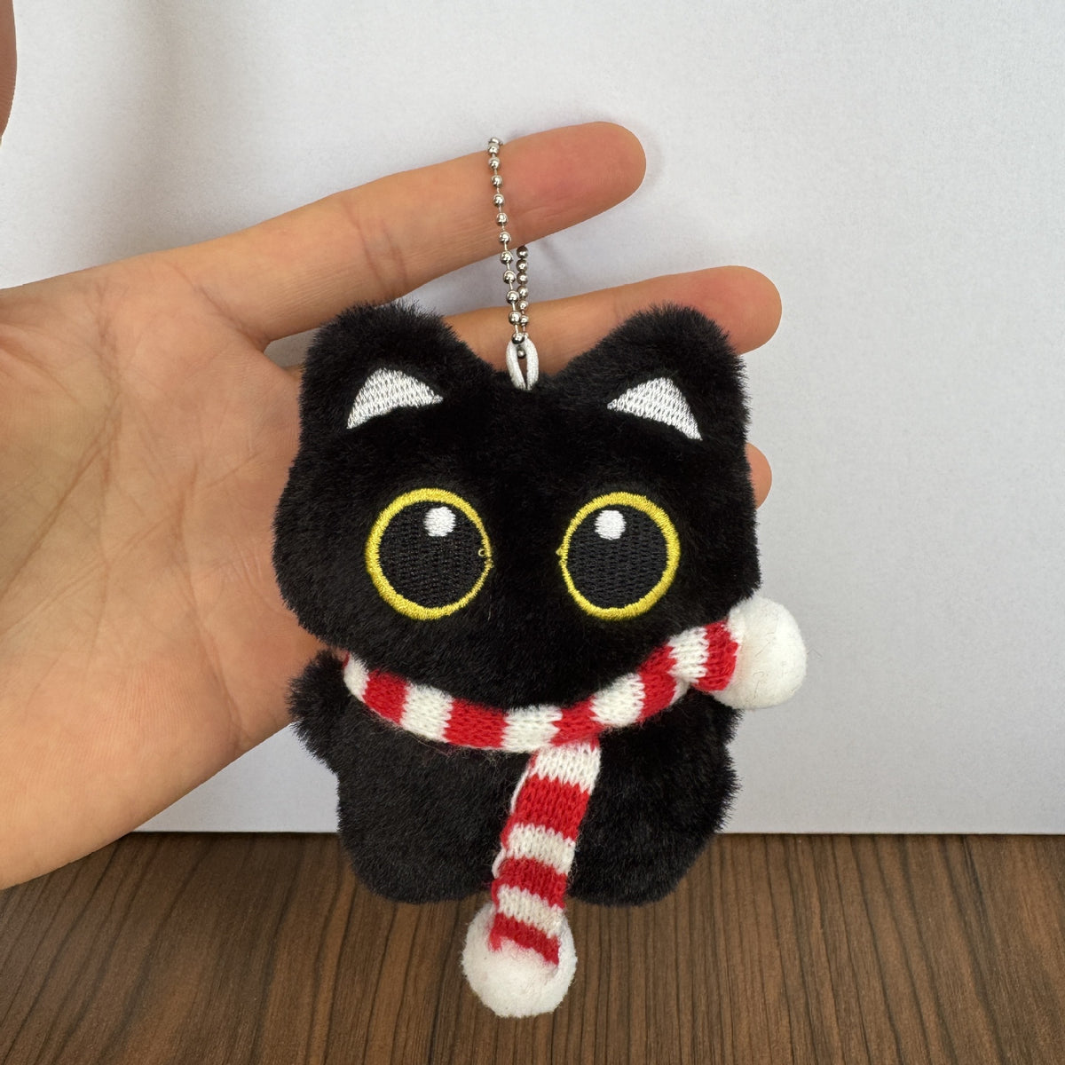 Black Cat Plush Charm
