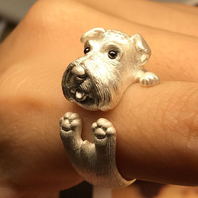 Schnauzer dog ring