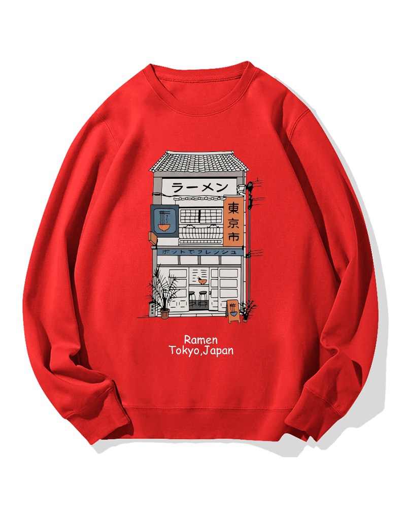 Ramen shop Cotton Sweatshirt