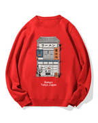 Ramen shop Cotton Sweatshirt