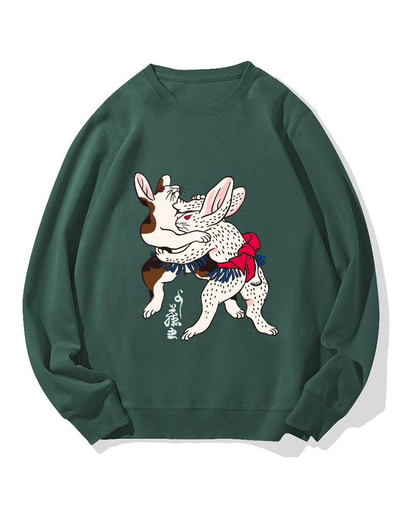 Rabbit Sumo Cotton Sweatshirt