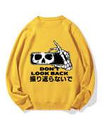Don't Look Back Cotton Sweatshirt
