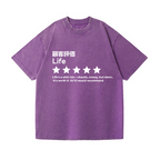 Life Vintage Wash Japanese Design T-Shirt