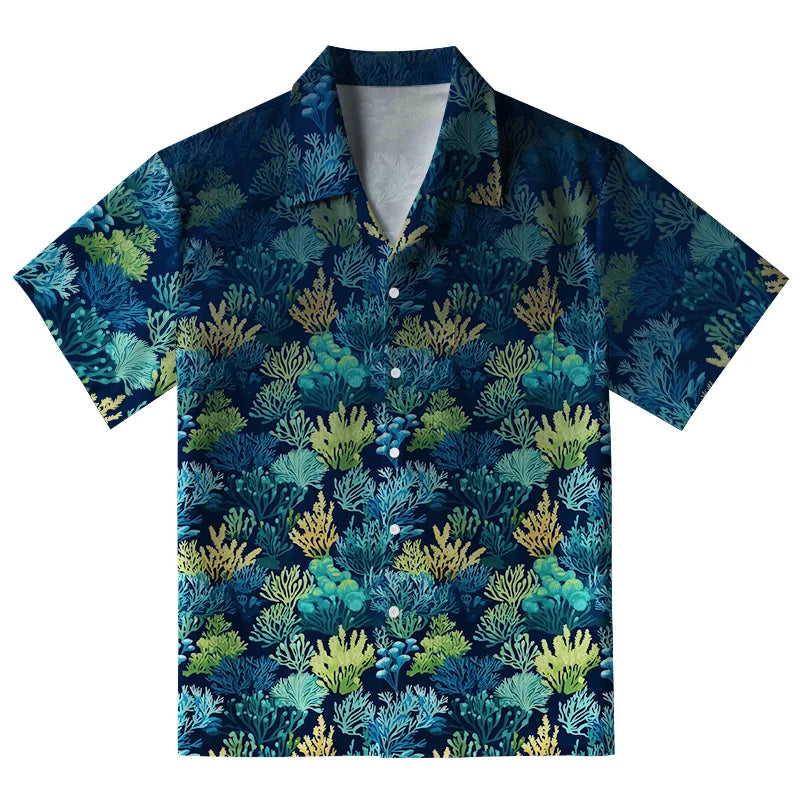 Underwater Coral Reef Aloha Hawaiian Shirt