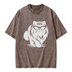 Goddammit Donut Unisex Washed T-shirt