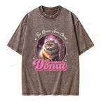 Princess Donut  Unisex Washed T-shirt