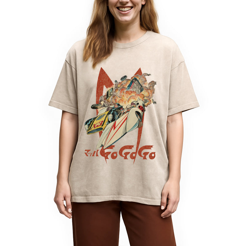 Speed Racer Vintage Washed T-Shirt
