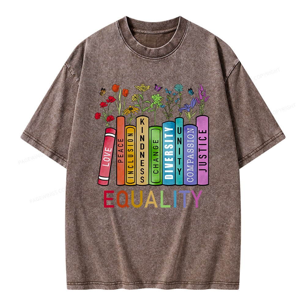 Equal Rights Shirt Unisex Washed T-shirt