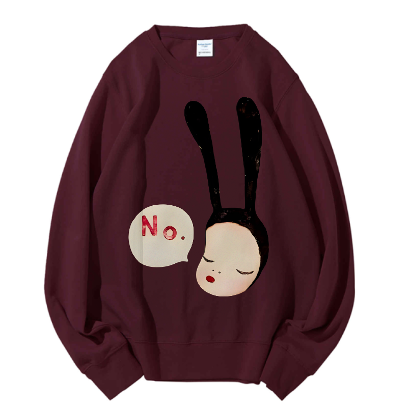 Unisex Yoshitomo Nara Printed Sweatshirt