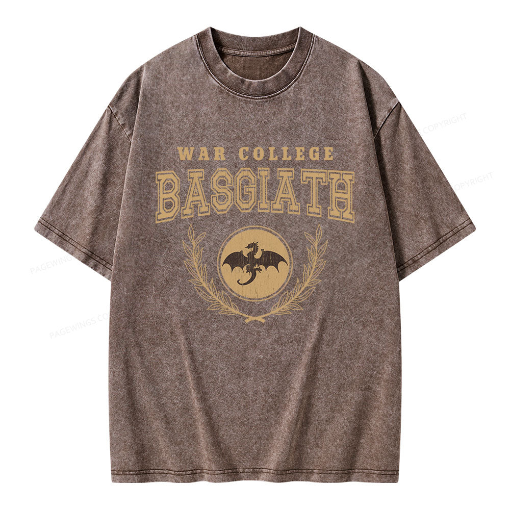 Basgiath War College Unisex Washed T-shirt