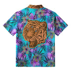 Retro Three-Eyed Tiger Hawaiian Shirt