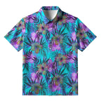 Retro Three-Eyed Tiger Button-up Shirt