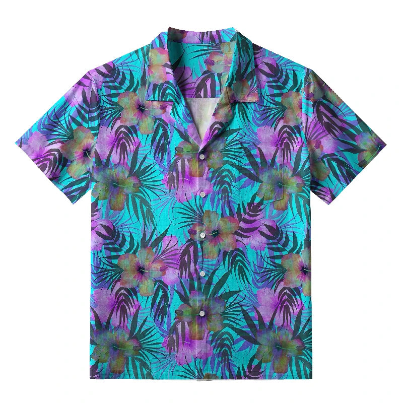 Retro Three-Eyed Tiger Hawaiian Shirt