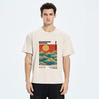 Katsushika Hokusai Washed T-Shirt