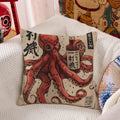 Osaka Saké Octopus Cushion Pillow