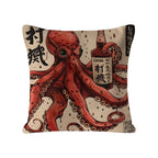 Osaka Saké Octopus Cushion Pillow