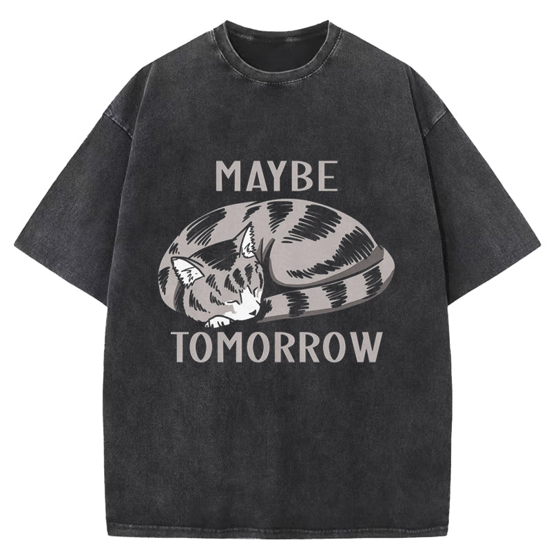 Maybe Tomorrow Washed T-Shirt