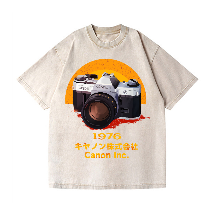 Canon Vintage Wash Japanese Design T-Shirt