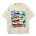 Tsukiji Market Washed T-Shirt