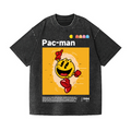 Pacman Vintage Wash Japanese Design T-Shirt