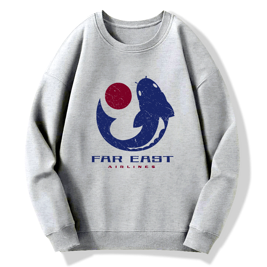 Far Eastern Airlines Cotton Pullover Sweatshirt