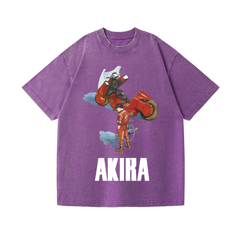 Akira Vintage Wash Japanese Design T-Shirt