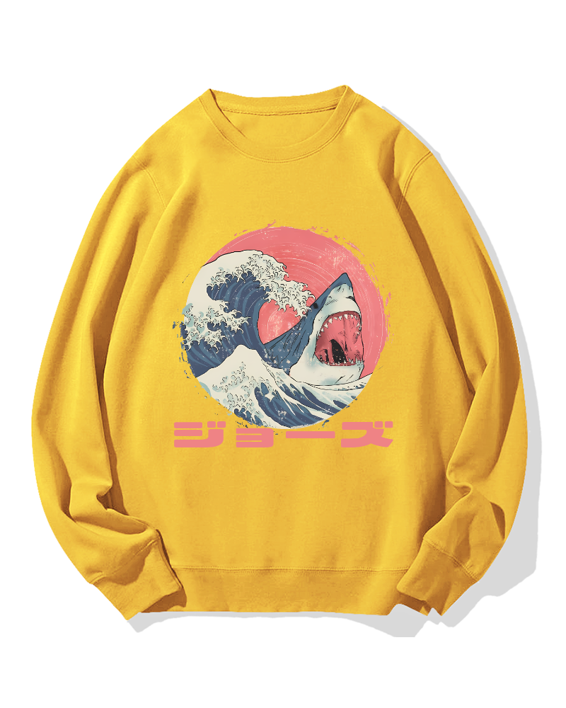 Big Shark Cotton Sweatshirt