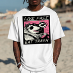 Live Fast Eat Trash Japanese Style Classic Tee