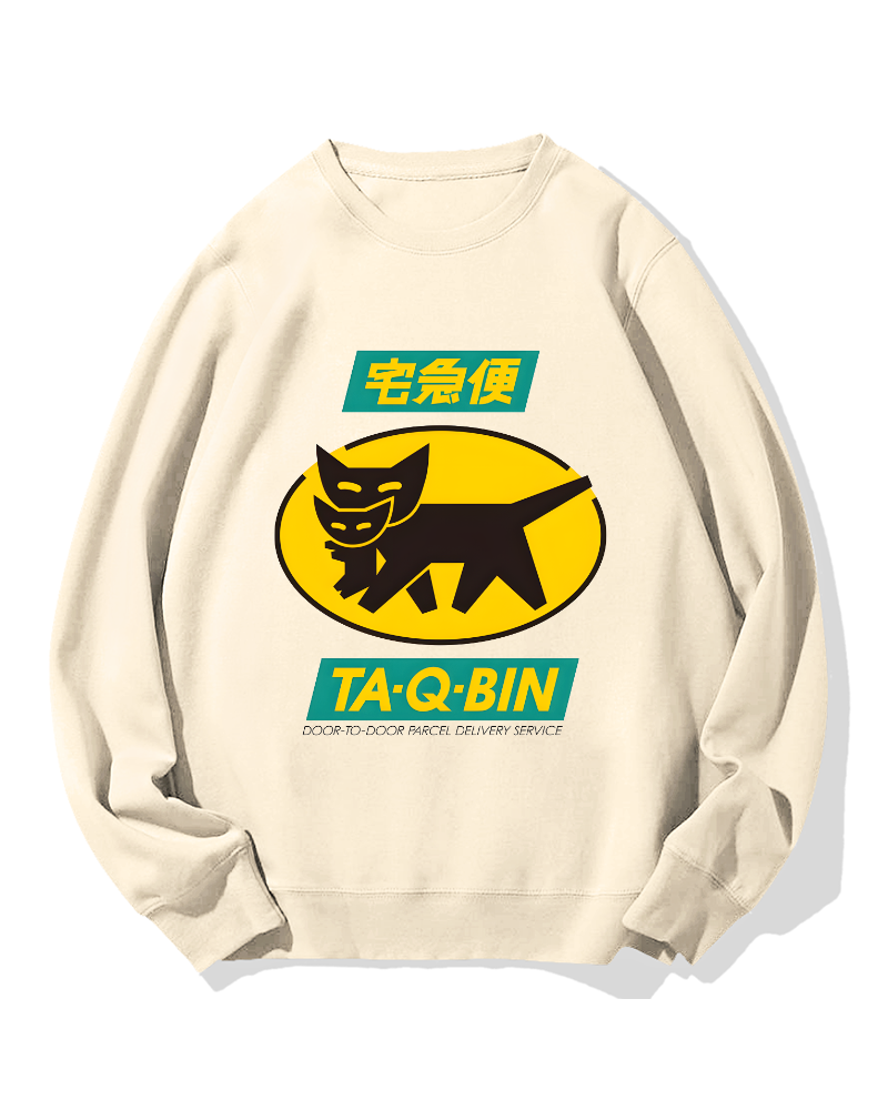 TA-Q-BIN Yamato Transport Cotton Sweatshirt