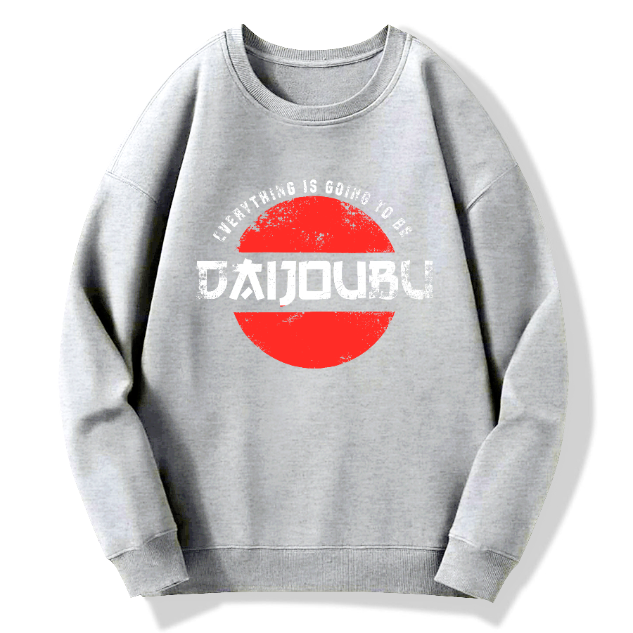 Tokyo Japanese Retro Cotton Pullover Sweatshirt