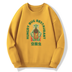 Fasting insect Japanese style Cotton Pullover Sweatshirt