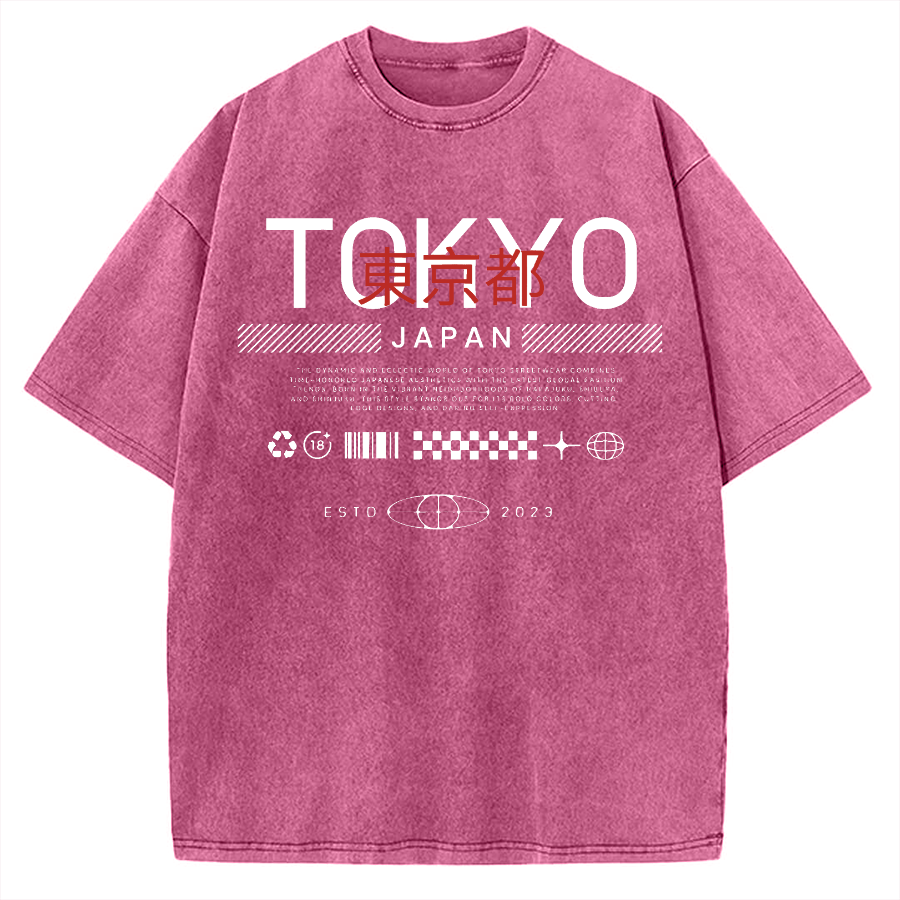 Tokyo Vintage Washed T-shirt