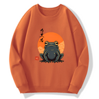 Peace and harmony Cotton Pullover Sweatshirt