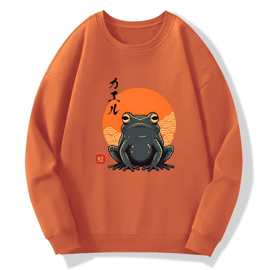 Peace and harmony Cotton Pullover Sweatshirt