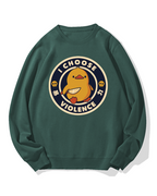 Violent Duck Cotton Sweatshirt