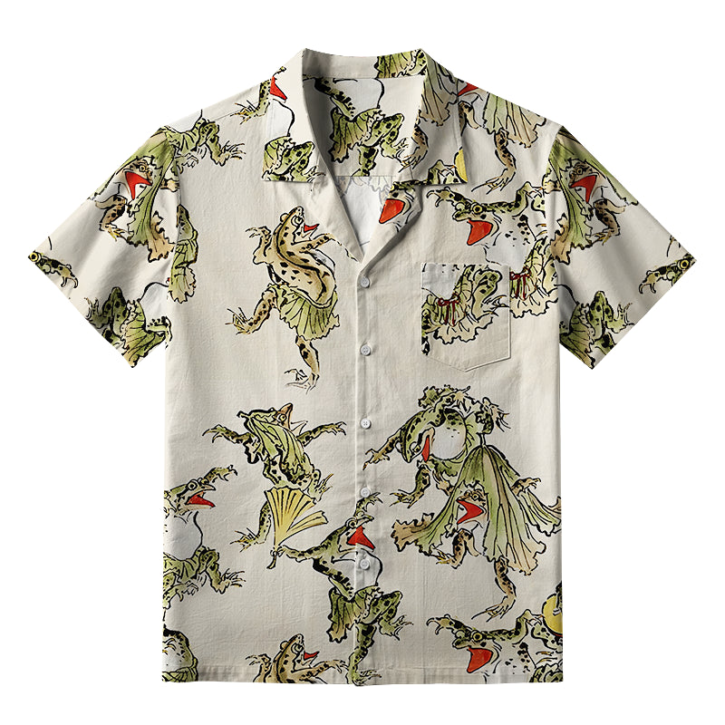 Frog Dance Aloha Hawaiian Shirt