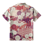 A Floral Fusion Aloha Hawaiian Shirt