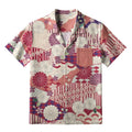 A Floral Fusion Aloha Hawaiian Shirt