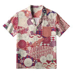 A Floral Fusion Aloha Hawaiian Shirt