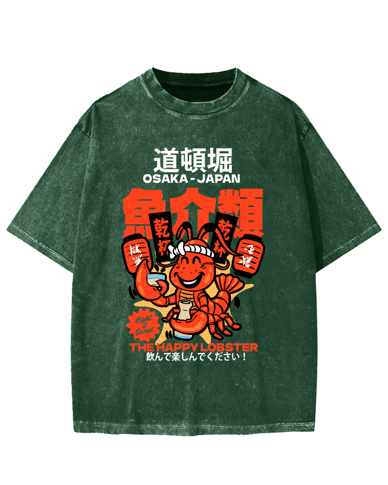 Osaka Lobster Vintage Washed T-shirt