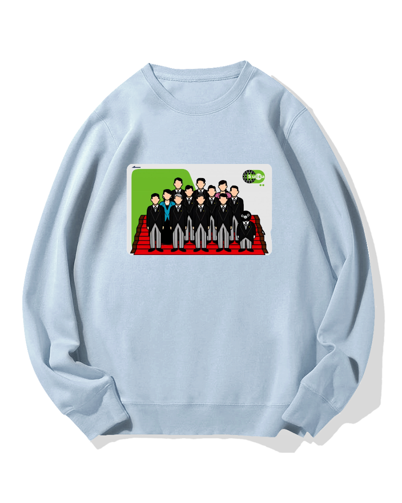 Suica Minister Cotton Sweatshirt