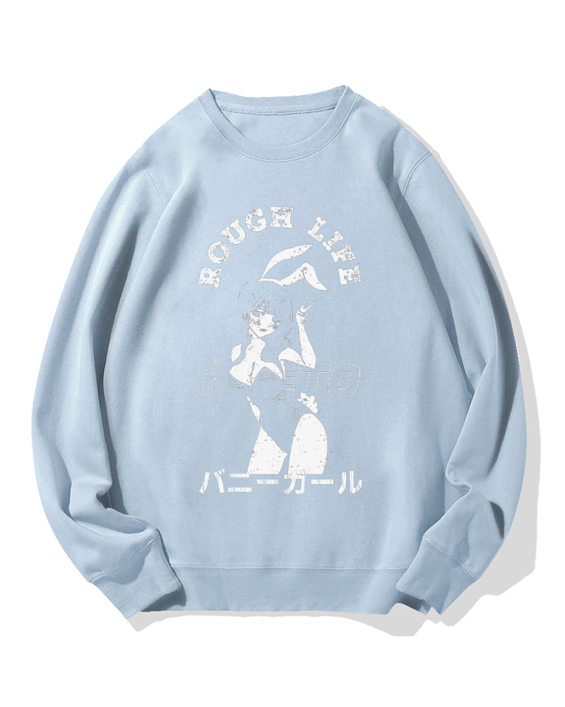 Japanese Bunny Girl Cotton Sweatshirt